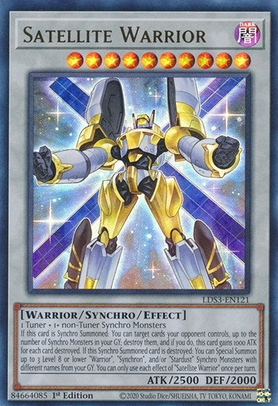 Satellite Warrior (Ultra Rare) [LDS3-EN121-UR]