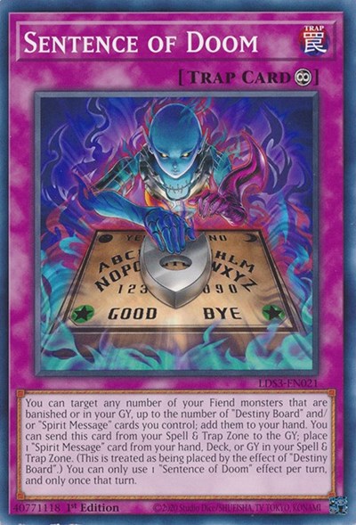 Sentence of Doom (Common) [LDS3-EN021-C]
