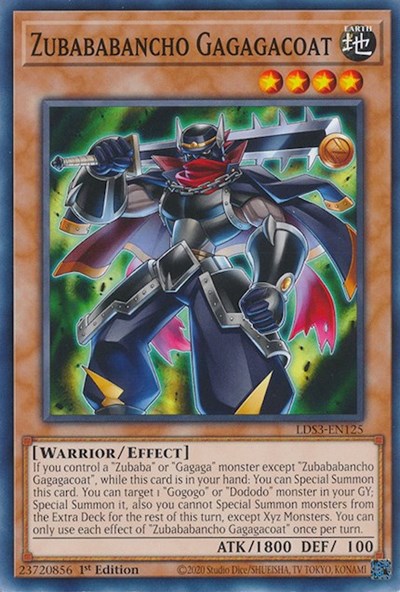 Zubababancho Gagagacoat (Common) [LDS3-EN125-C]