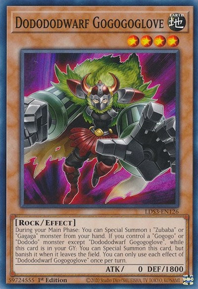 Dodododwarf Gogogoglove (Common) [LDS3-EN126-C]