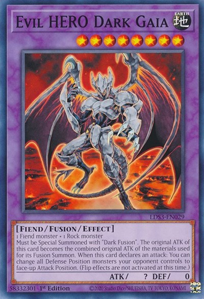 Evil HERO Dark Gaia (Common) [LDS3-EN029-C]
