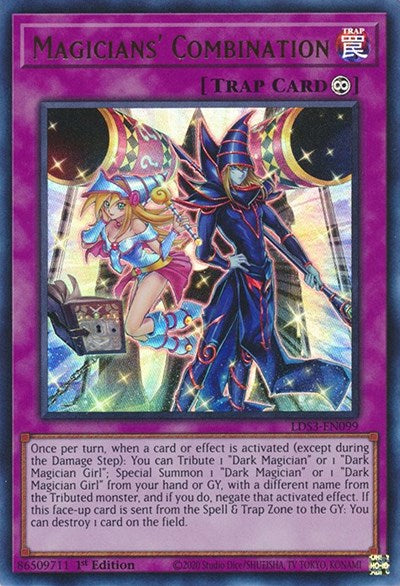 Magicians' Combination (Ultra Rare) [LDS3-EN099-UR]