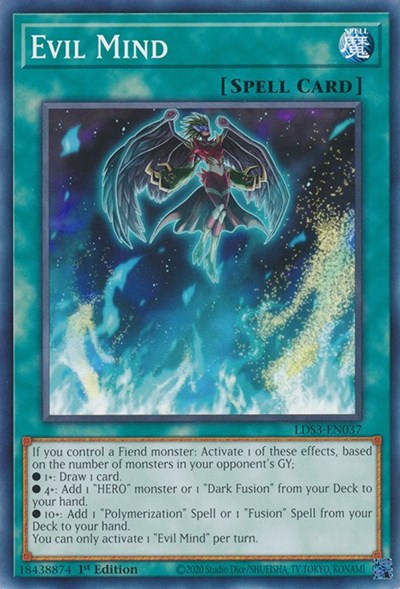 Evil Mind (Common) [LDS3-EN037-C]