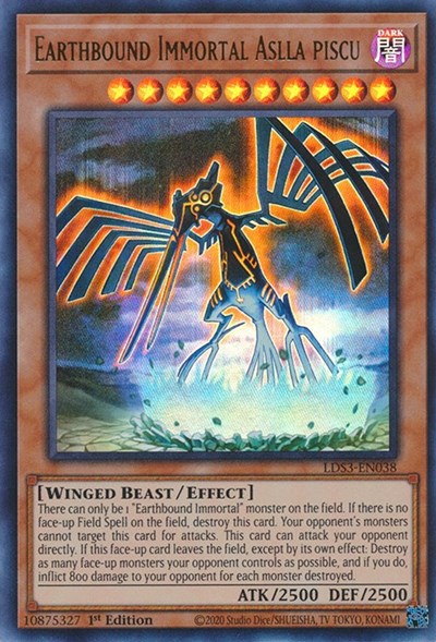 Earthbound Immortal Aslla Piscu (Ultra Rare) [LDS3-EN038-UR]