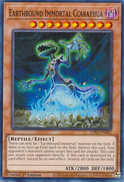 Earthbound Immortal Ccarayhua (Common) [LDS3-EN042-C]