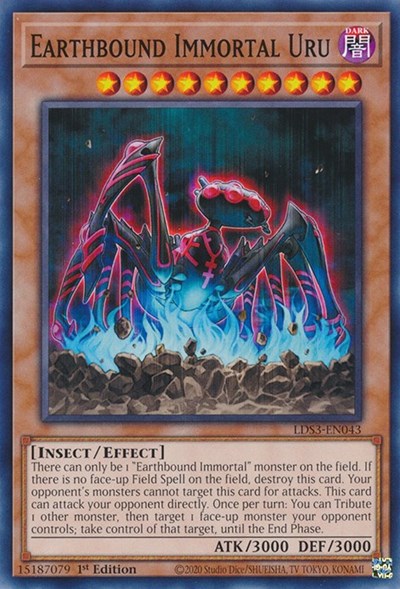 Earthbound Immortal Uru (Common) [LDS3-EN043-C]