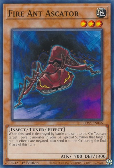 Fire Ant Ascator (Common) [LDS3-EN046-C]