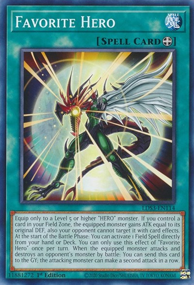 Favorite Hero (Common) [LDS3-EN114-C]