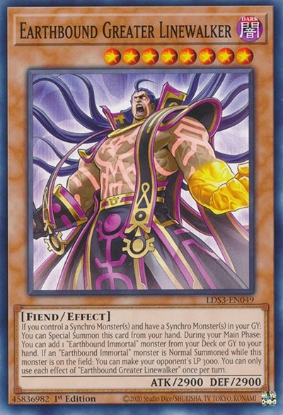 Earthbound Greater Linewalker (Common) [LDS3-EN049-C]