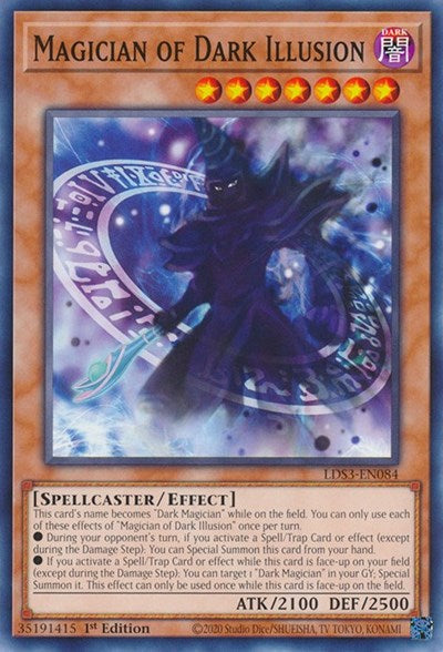 Magician of Dark Illusion (Common) [LDS3-EN084-C]
