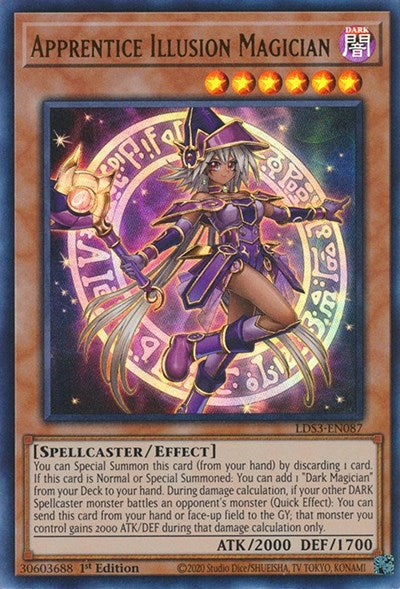 Apprentice Illusion Magician (Ultra Rare) [LDS3-EN087-UR]