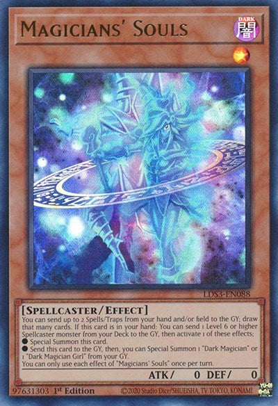 Magicians' Souls (Ultra Rare) [LDS3-EN088-UR]