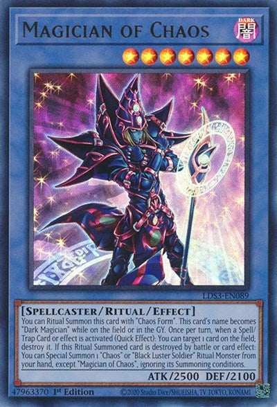 Magician of Chaos (Ultra Rare) [LDS3-EN089-UR]