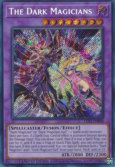 The Dark Magicians (Secret Rare) [LDS3-EN090-SeR]