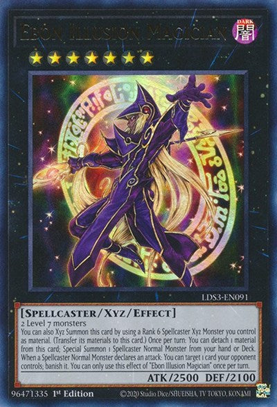 Ebon Illusion Magician (Ultra Rare) [LDS3-EN091-UR]