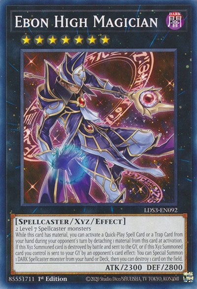 Ebon High Magician (Common) [LDS3-EN092-C]