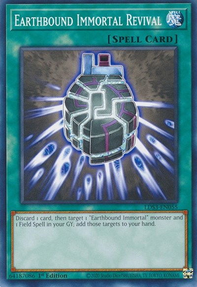 Earthbound Immortal Revival (Common) [LDS3-EN055-C]