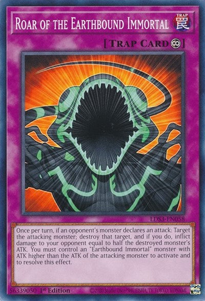 Roar of the Earthbound Immortal (Common) [LDS3-EN058-C]