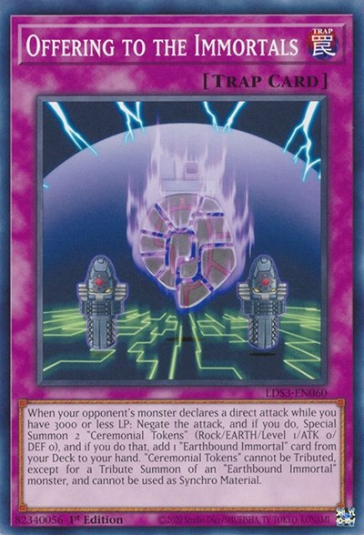 Offering to the Immortals (Common) [LDS3-EN060-C]