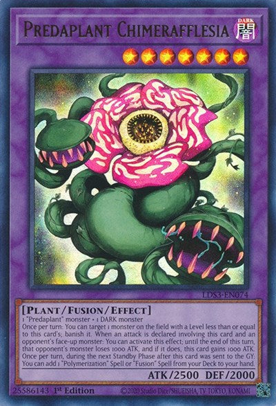 Predaplant Chimerafflesia (Ultra Rare) [LDS3-EN074-UR]