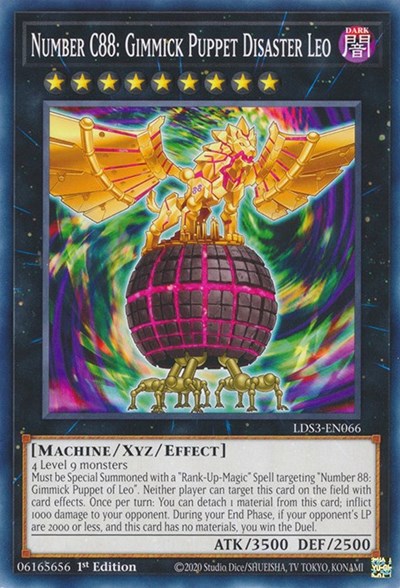 Number C88: Gimmick Puppet Disaster Leo (Common) [LDS3-EN066-C]