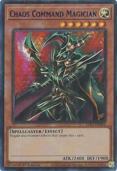 Chaos Command Magician (Ultra Rare) (Blue) [LDS3-EN083-UR-B]