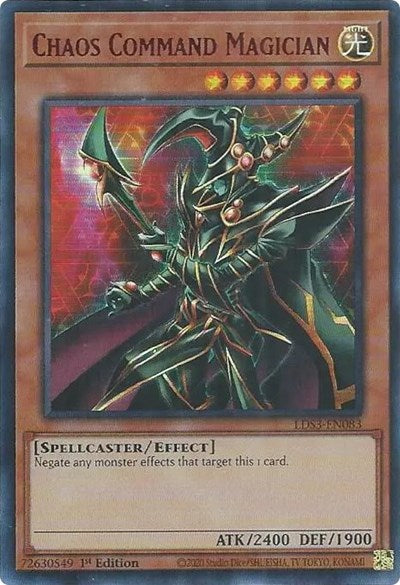 Chaos Command Magician (Ultra Rare) (Red) [LDS3-EN083-UR-R]