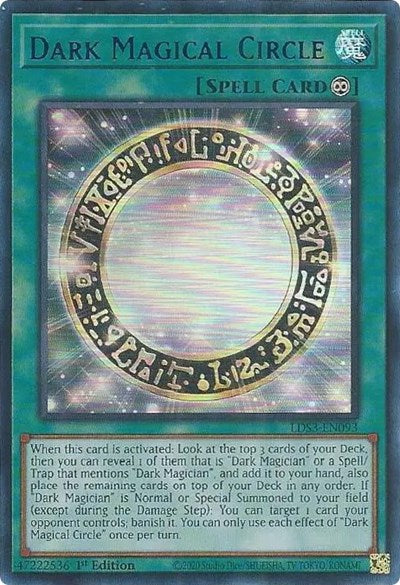 Dark Magical Circle (Ultra Rare) (Blue) [LDS3-EN093-UR-B]