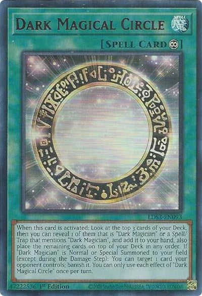 Dark Magical Circle (Ultra Rare) (Red) [LDS3-EN093-UR-R]