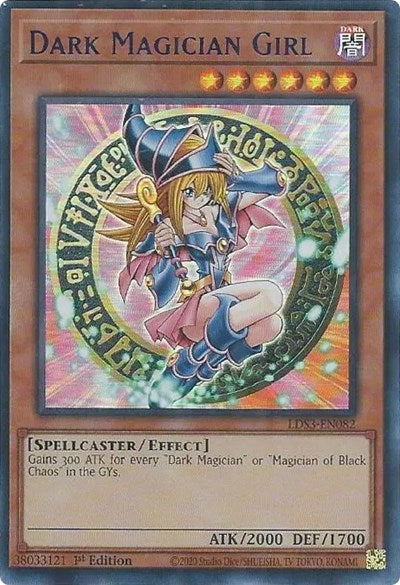 Dark Magician Girl (Ultra Rare) (Blue) [LDS3-EN082-UR-B]
