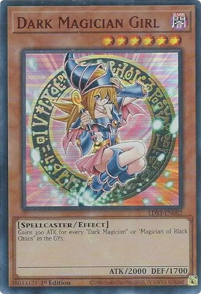 Dark Magician Girl (Ultra Rare) (Red) [LDS3-EN082-UR-R]