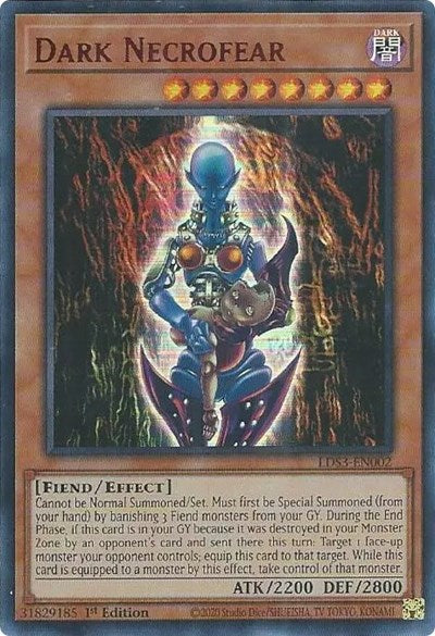 Dark Necrofear (Ultra Rare) (Red) [LDS3-EN002-UR-R]
