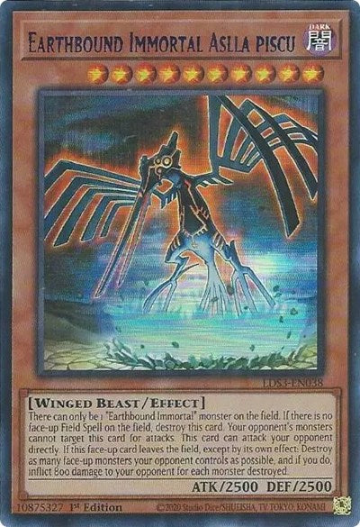 Earthbound Immortal Aslla Piscu (Ultra Rare) (Blue) [LDS3-EN038-UR-B]