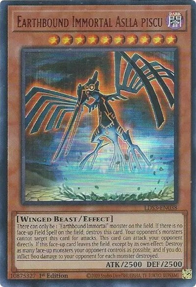 Earthbound Immortal Aslla Piscu (Ultra Rare) (Red) [LDS3-EN038-UR-R]