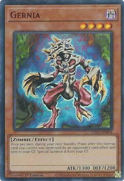 Gernia (Ultra Rare) (Red) [LDS3-EN004-UR-R]