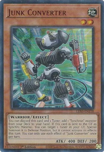 Junk Converter (Ultra Rare) (Red) [LDS3-EN118-UR-R]