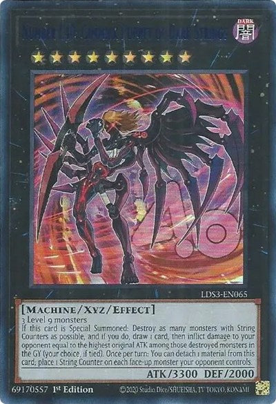 Number C40: Gimmick Puppet of Dark Strings (Ultra Rare) (Blue) [LDS3-EN065-UR-B]