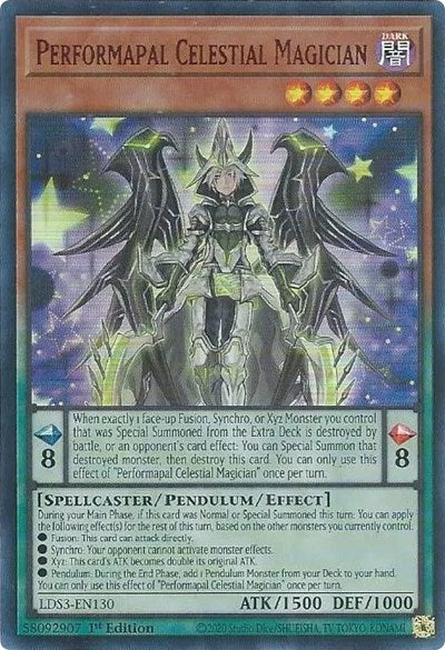 Performapal Celestial Magician (Ultra Rare) (Red) [LDS3-EN130-UR-R]