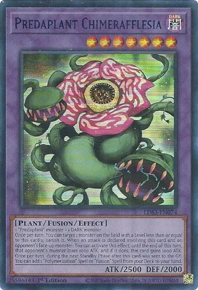 Predaplant Chimerafflesia (Ultra Rare) (Blue) [LDS3-EN074-UR-B]