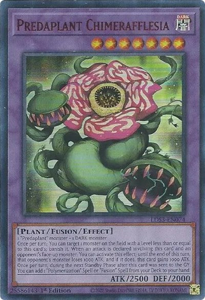 Predaplant Chimerafflesia (Ultra Rare) (Red) [LDS3-EN074-UR-R]