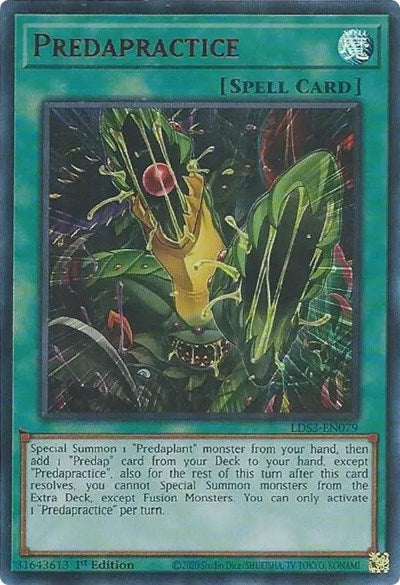 Predapractice (Ultra Rare) (Red) [LDS3-EN079-UR-R]