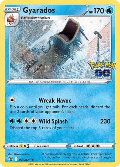 Gyarados - 022/078 (Holo Rare) [PGO-022-HR]