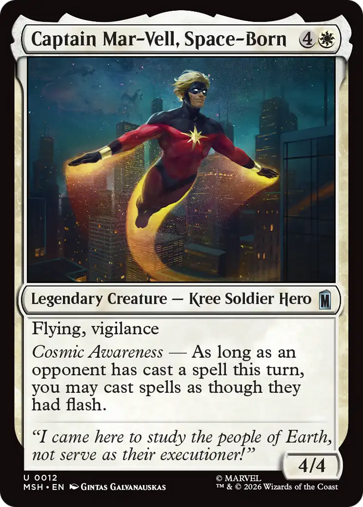 Captain Mar-Vell, Space-Born [MSH-12]