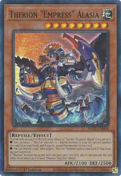 Therion "Empress" Alasia (Super Rare) [POTE-EN008-SuR]