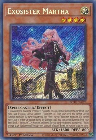 Exosister Martha (Secret Rare) [POTE-EN025-SeR]