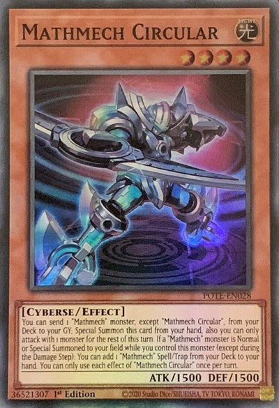 Mathmech Circular (Super Rare) [POTE-EN028-SuR]