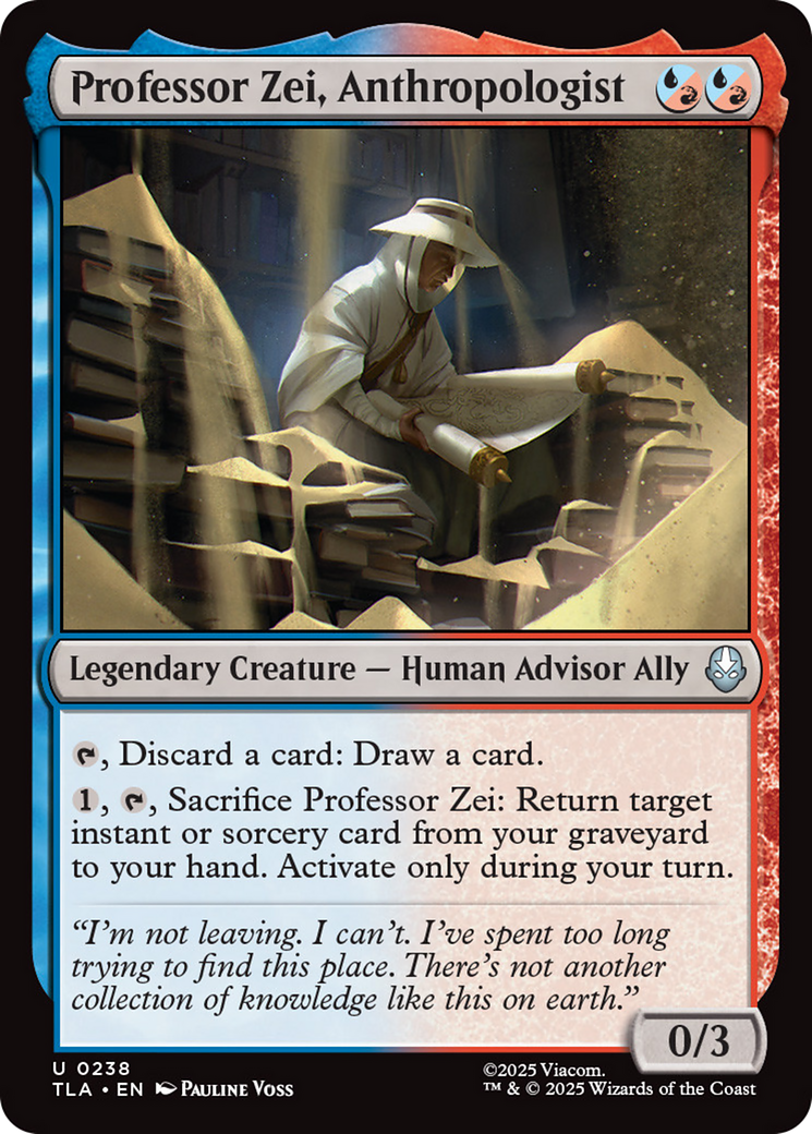 Professor Zei, Anthropologist [TLA-238]
