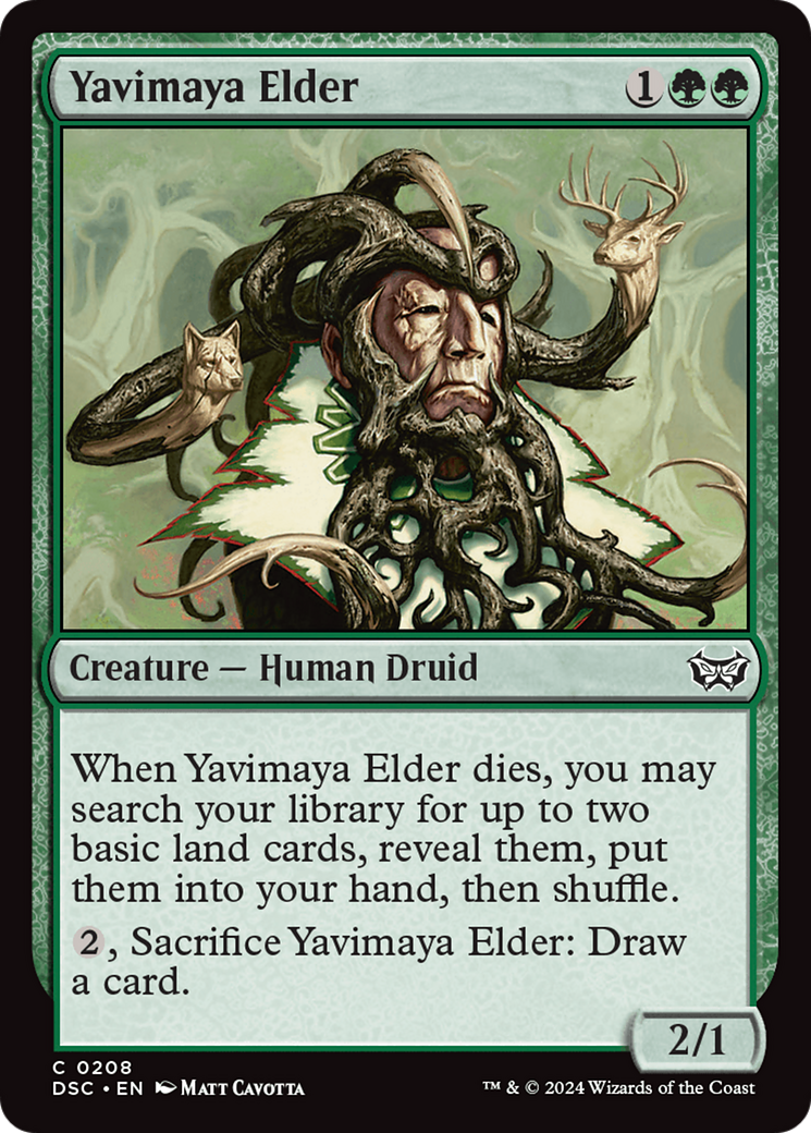 Yavimaya Elder [DSC-208]