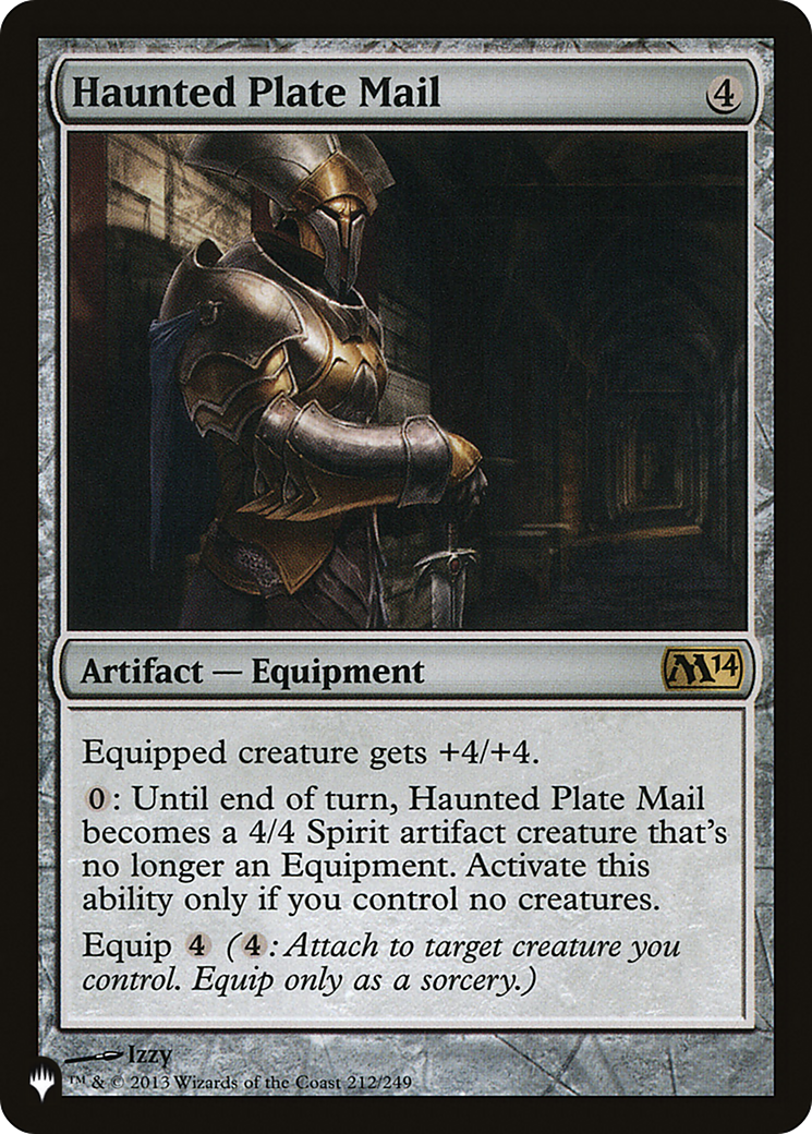 Haunted Plate Mail [PLST-M14-212]