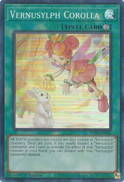 Vernusylph Corolla (Super Rare) [POTE-EN061-SuR]